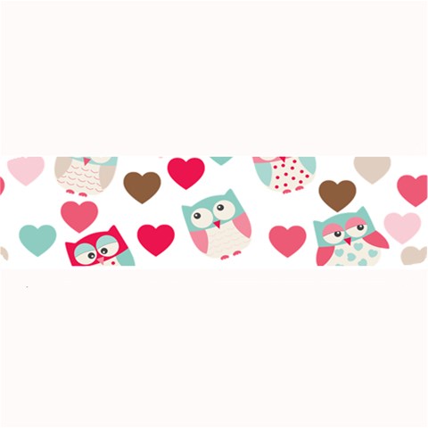 Lovely Owls Large Bar Mat from ArtsNow.com 32 x8.5  Bar Mat