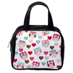 Lovely Owls Classic Handbag (One Side)