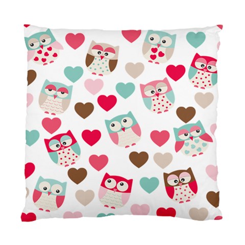 Lovely Owls Standard Cushion Case (Two Sides) from ArtsNow.com Front