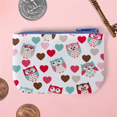 Lovely Owls Mini Coin Purse from ArtsNow.com Back