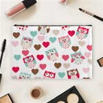 Lovely Owls Cosmetic Bag (Large)