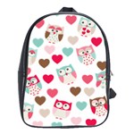 Lovely Owls School Bag (Large)