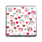 Lovely Owls Memory Card Reader (Square 5 Slot)