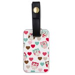 Lovely Owls Luggage Tag (one side)