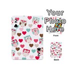 Lovely Owls Playing Cards 54 Designs (Mini)