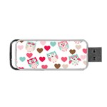 Lovely Owls Portable USB Flash (One Side)