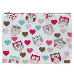 Lovely Owls Cosmetic Bag (XXL)