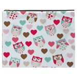 Lovely Owls Cosmetic Bag (XXXL)