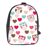 Lovely Owls School Bag (XL)