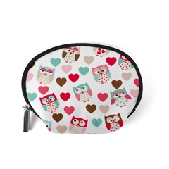 Lovely Owls Accessory Pouch (Small) from ArtsNow.com Back