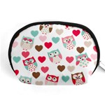 Lovely Owls Accessory Pouch (Medium)