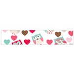 Lovely Owls Small Flano Scarf