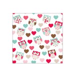 Lovely Owls Satin Bandana Scarf 22  x 22 