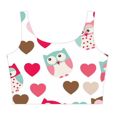 Lovely Owls Midi Sleeveless Dress from ArtsNow.com Top Front