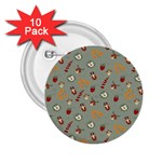 Wild Forest Friends  2.25  Button (10 pack)