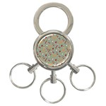 Wild Forest Friends  3-Ring Key Chain