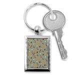 Wild Forest Friends  Key Chain (Rectangle)