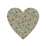 Wild Forest Friends  Magnet (Heart)