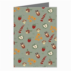 Wild Forest Friends  Greeting Card from ArtsNow.com Left