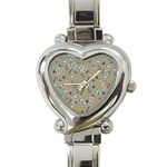 Wild Forest Friends  Heart Italian Charm Watch