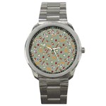 Wild Forest Friends  Sport Metal Watch