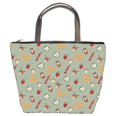 Wild Forest Friends  Bucket Bag from ArtsNow.com Front