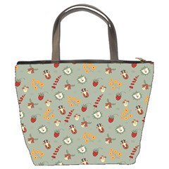 Wild Forest Friends  Bucket Bag from ArtsNow.com Back