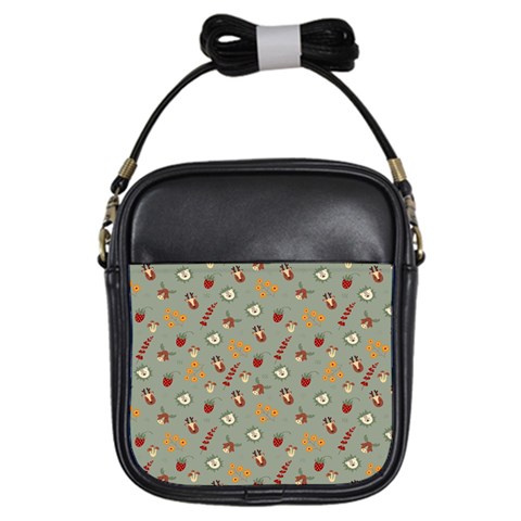 Wild Forest Friends  Girls Sling Bag from ArtsNow.com Front