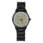 Wild Forest Friends  Stainless Steel Round Watch