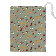 Wild Forest Friends  Drawstring Pouch (5XL) from ArtsNow.com Front