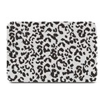 Leopard print gray theme Plate Mat