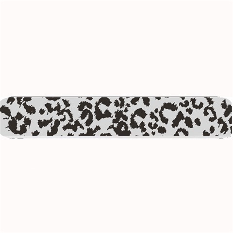 Leopard print gray theme Small Bar Mat from ArtsNow.com 24 x4  Bar Mat