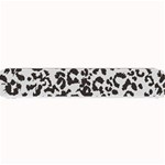 Leopard print gray theme Small Bar Mat