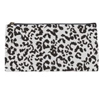 Leopard print gray theme Pencil Case