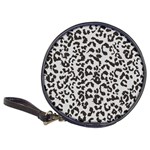 Leopard print gray theme Classic 20-CD Wallet