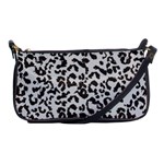 Leopard print gray theme Shoulder Clutch Bag