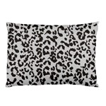 Leopard print gray theme Pillow Case (Two Sides)