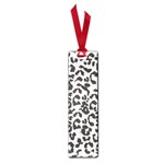 Leopard print gray theme Small Book Mark