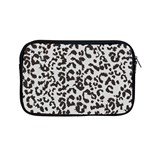 Leopard print gray theme Apple MacBook Pro 13  Zipper Case