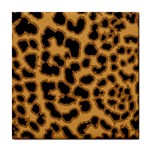 Leopard Print Spots Tile Coaster