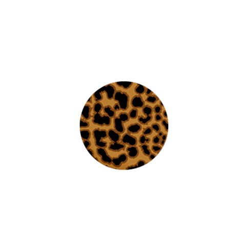 Leopard Print Spots 1  Mini Button from ArtsNow.com Front