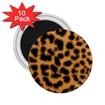 Leopard Print Spots 2.25  Magnet (10 pack)