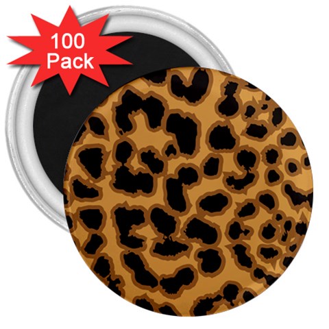 Leopard Print Spots 3  Magnet (100 pack) from ArtsNow.com Front