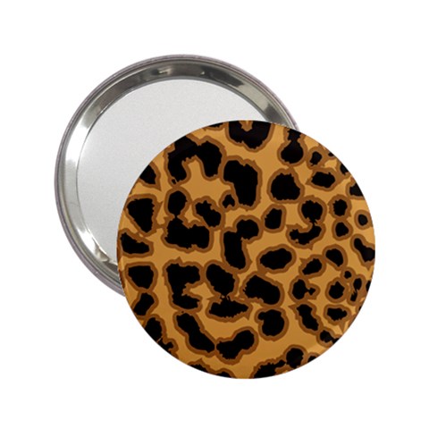 Leopard Print Spots 2.25  Handbag Mirror from ArtsNow.com Front