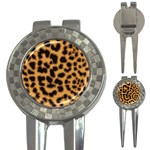 Leopard Print Spots 3-in-1 Golf Divot