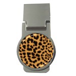 Leopard Print Spots Money Clip (Round)