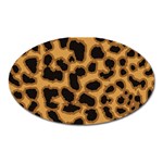 Leopard Print Spots Magnet (Oval)