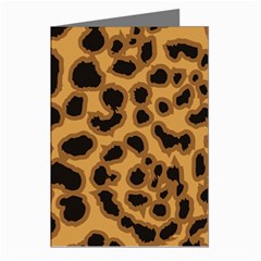 Leopard Print Spots Greeting Cards (Pkg of 8) from ArtsNow.com Left