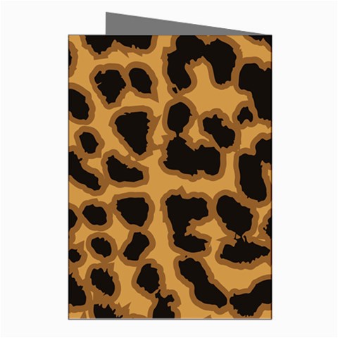 Leopard Print Spots Greeting Cards (Pkg of 8) from ArtsNow.com Right