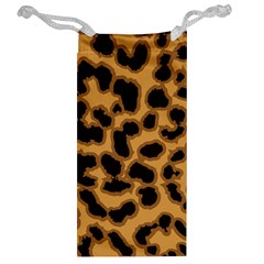 Leopard Print Spots Jewelry Bag from ArtsNow.com Back